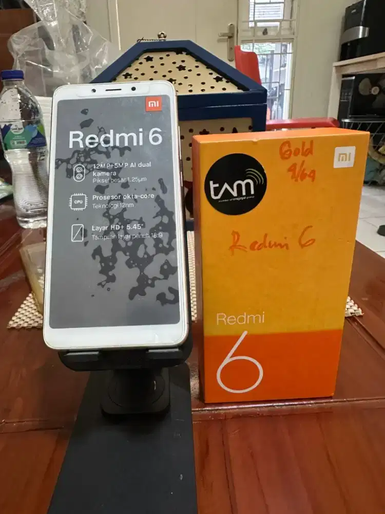 Dijual Redmi 6 Gold