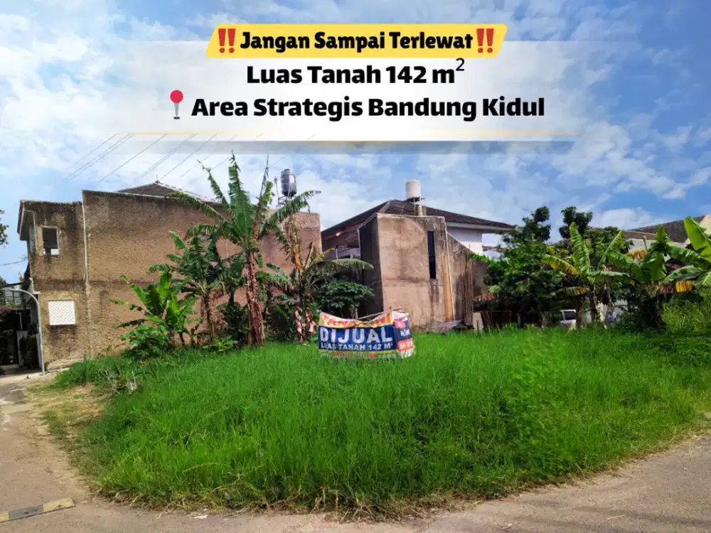 Amankan Sekarang – Tanah SHM 142 m²