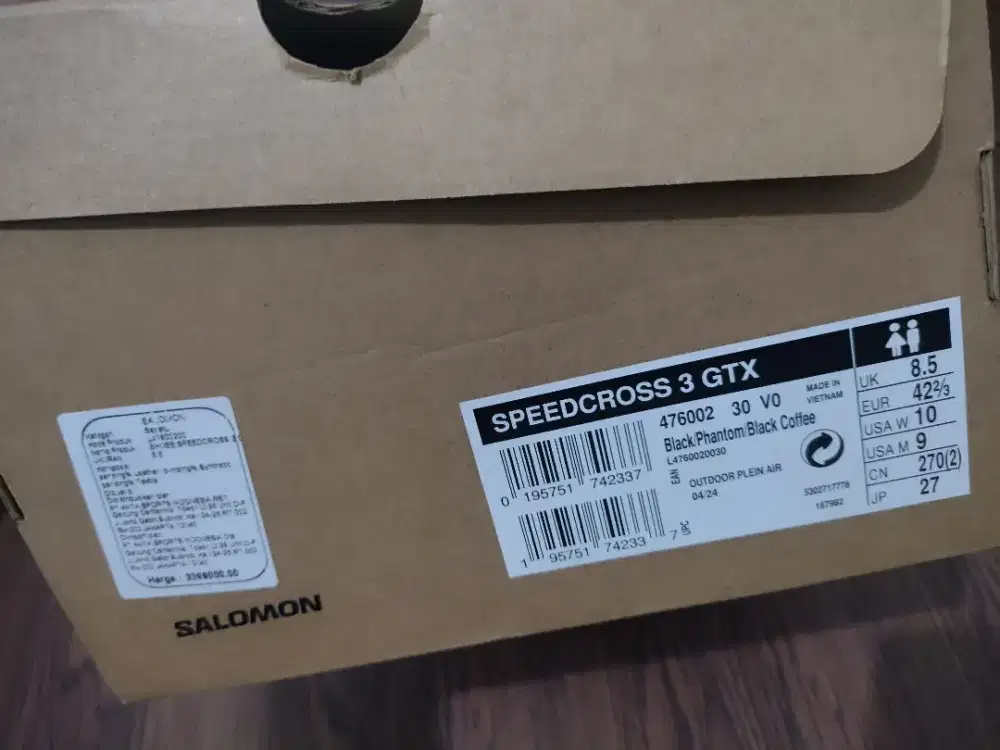 SALOMON SPEEDCROS 3 GTX UK 42 ⅔ LEGIT 100%