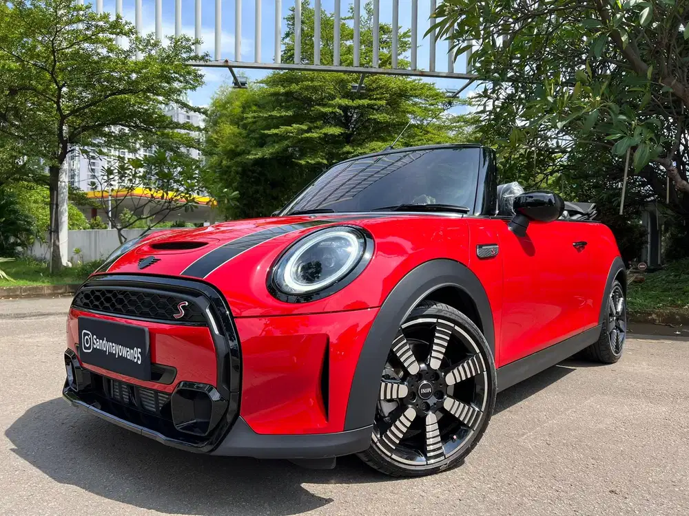 KM.500 PERAK MINI COOPER CABRIO CABRIOLET S 2024/2023 RED TDP100JT