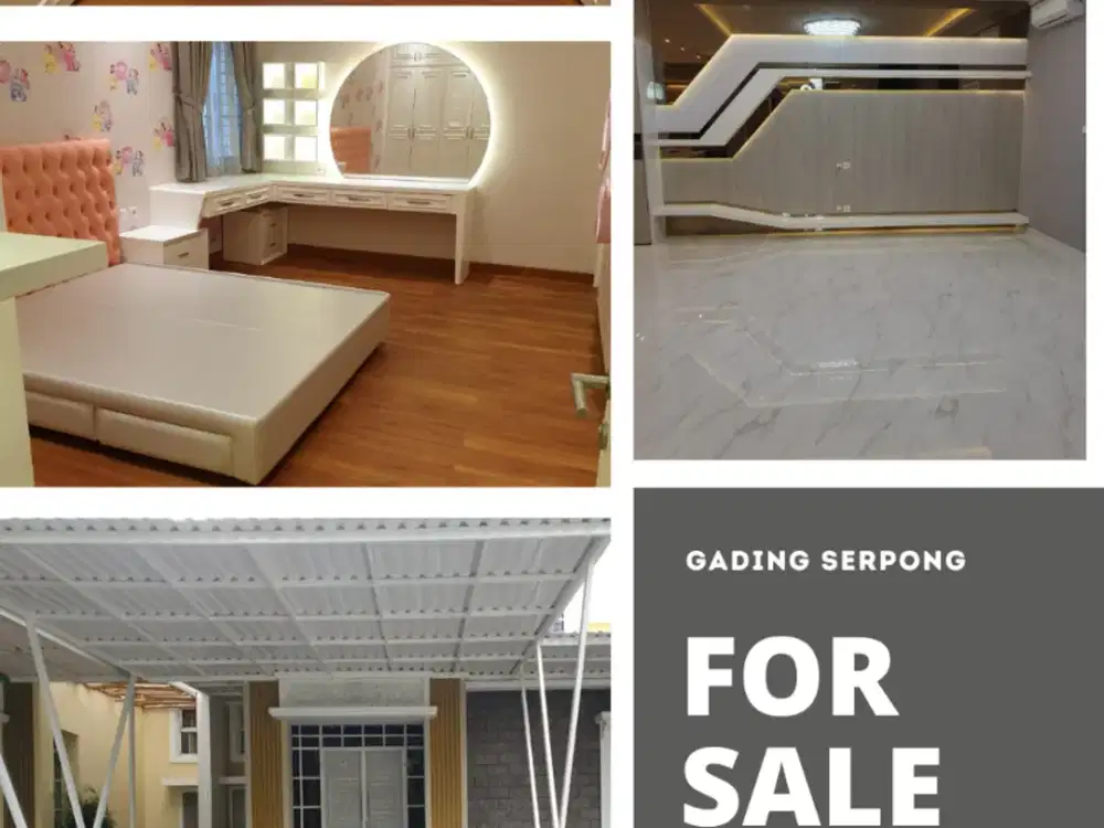 Dijual Rumah Cantik illago cluster menaggio - Gading Serpong