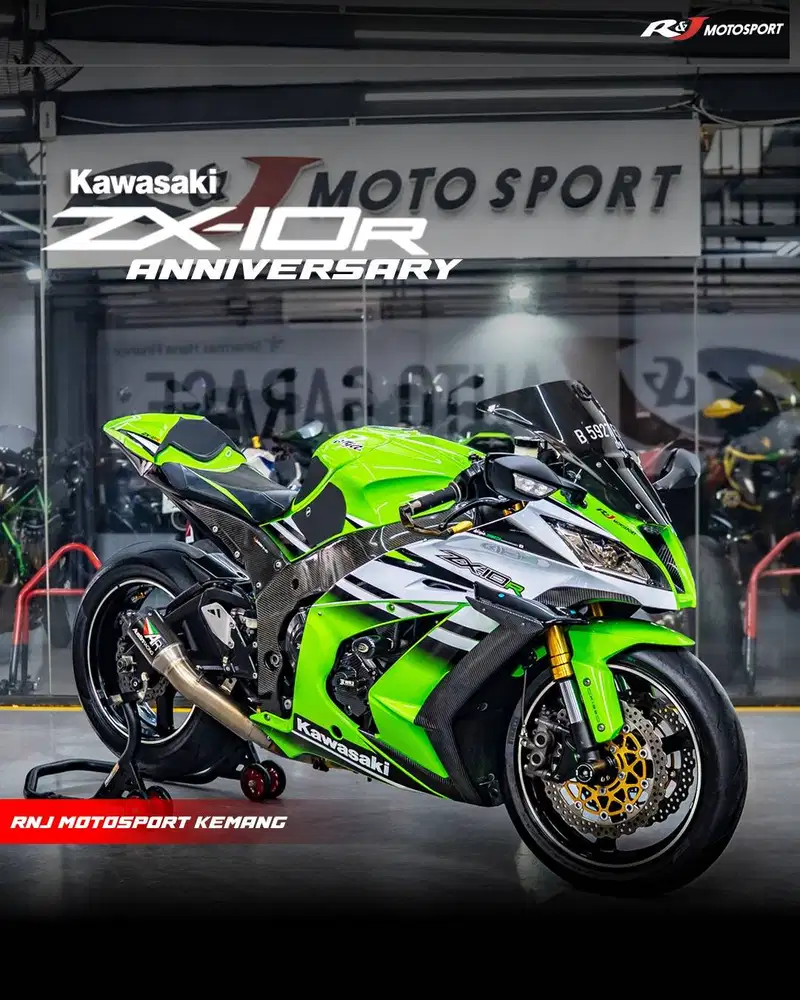(Full Paper) Kawasaki ZX10R ZX10 ZX 10 Anniversary 30Th Nik 2014