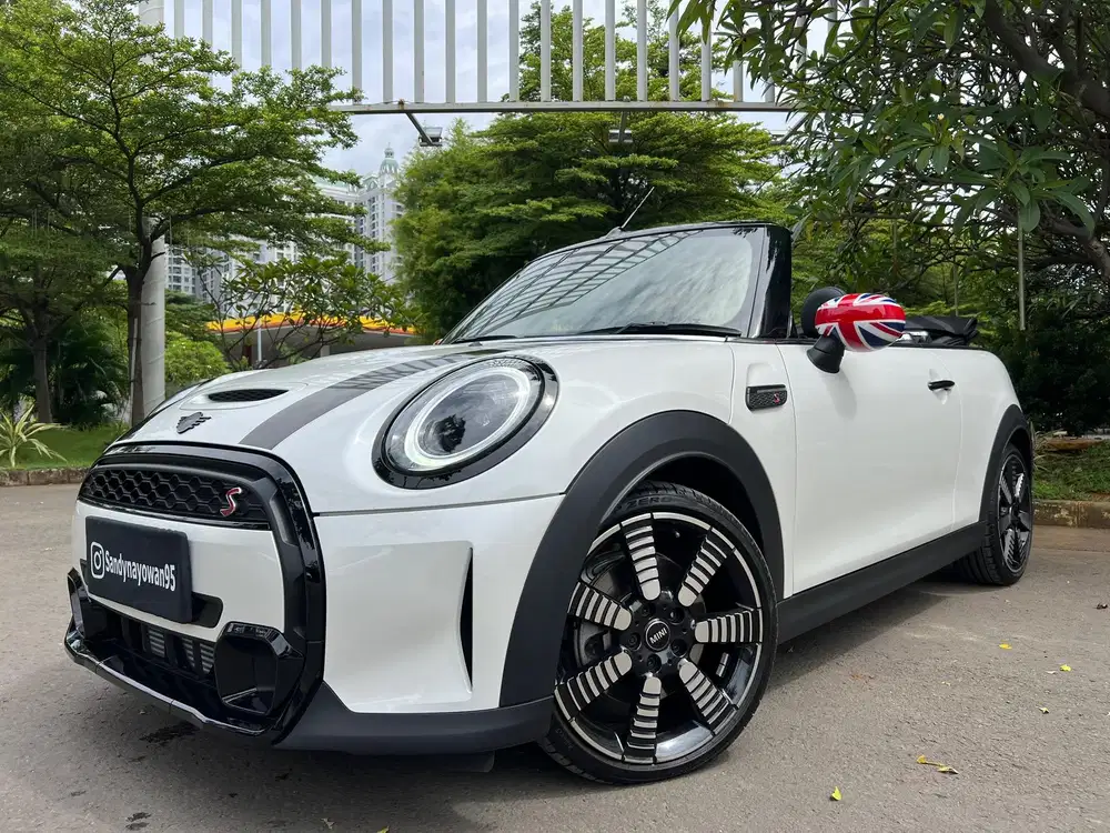 KM.700 PERAK MINI COOPER CABRIO CABRIOLET S TURBO 2024/2023 NANUQ WHIT