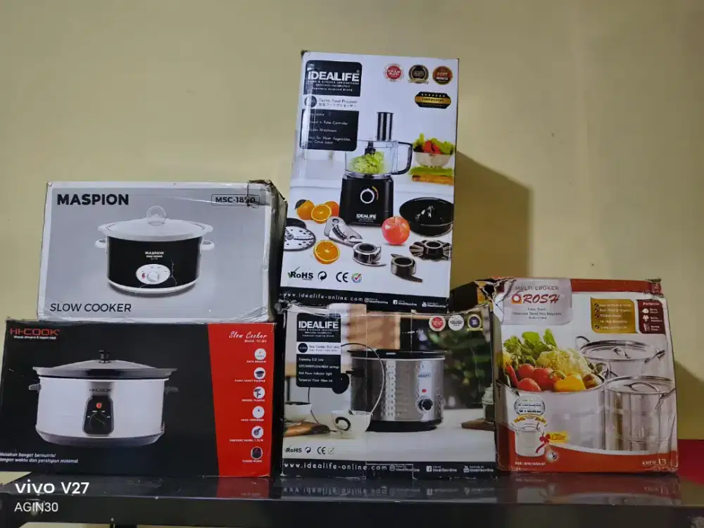 Slow cooker dan food processor