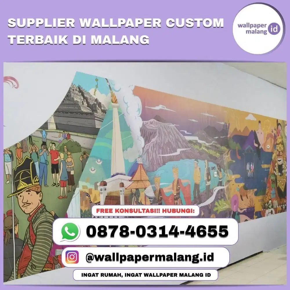 WALLPAPER DINDING VINYL MINIMALIS KAMAR TIDUR