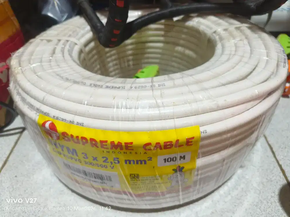 Kabel supreme 3 x 2,5 SNI