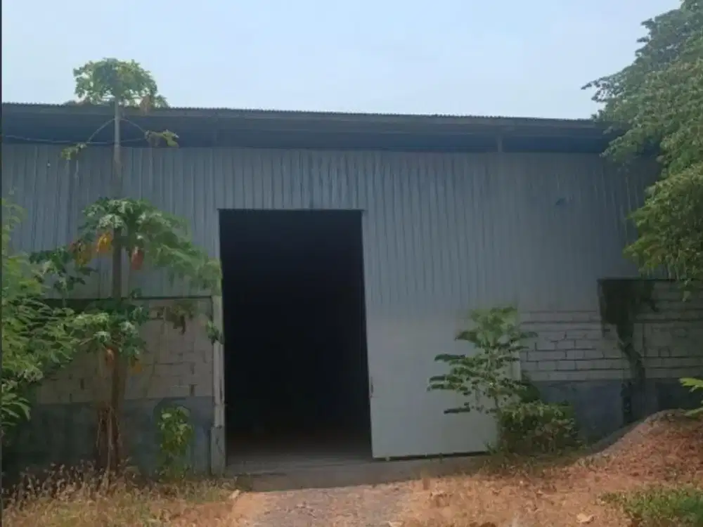 Dijual Gudang Prambon Sidoarjo Strategis Siap Pakai