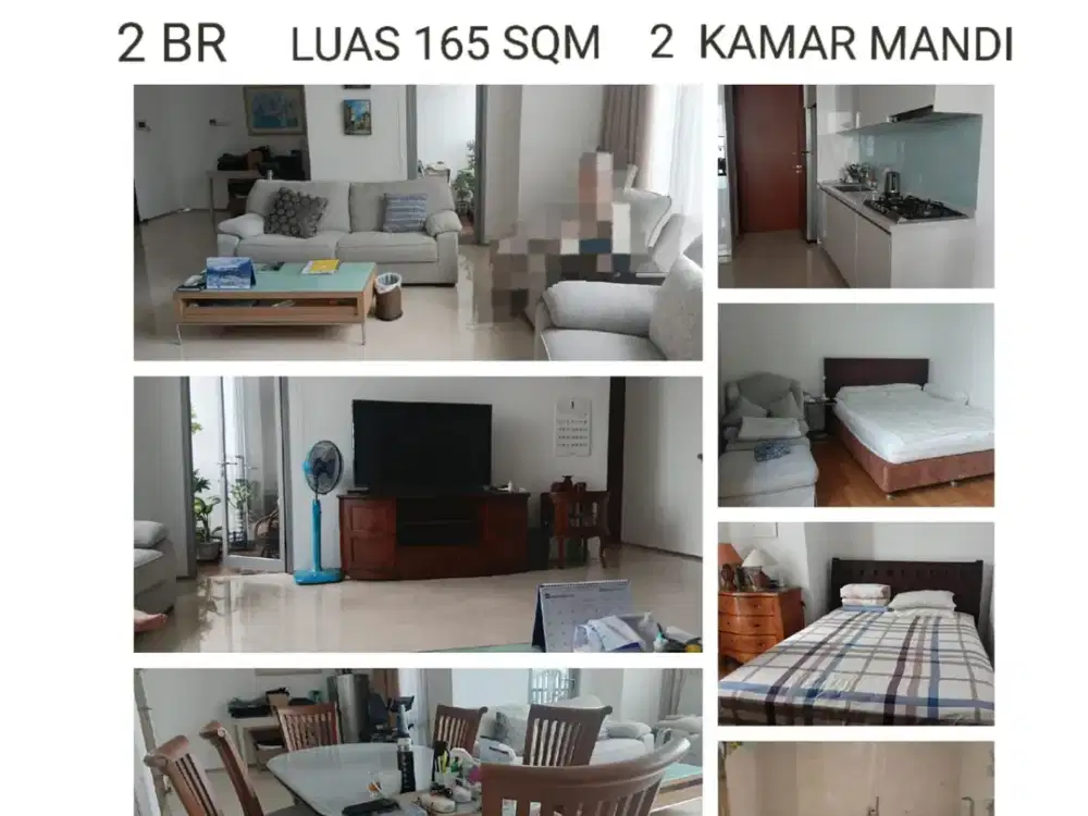 Dijual Apartement Mewah Senopati Suites 2Br 2 Ba - Furnished Siap Huni & Strategis