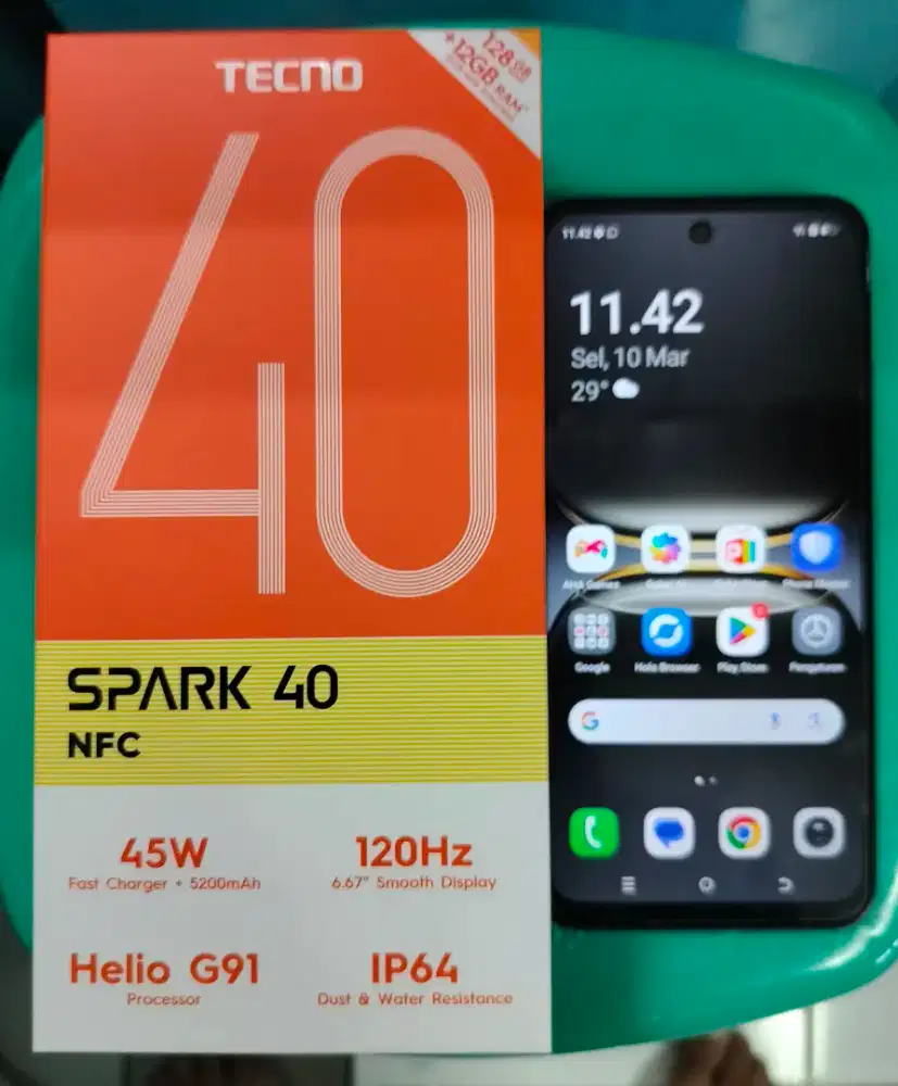 TECNO SPARK 40 6+6/128Gb LIKE NEW