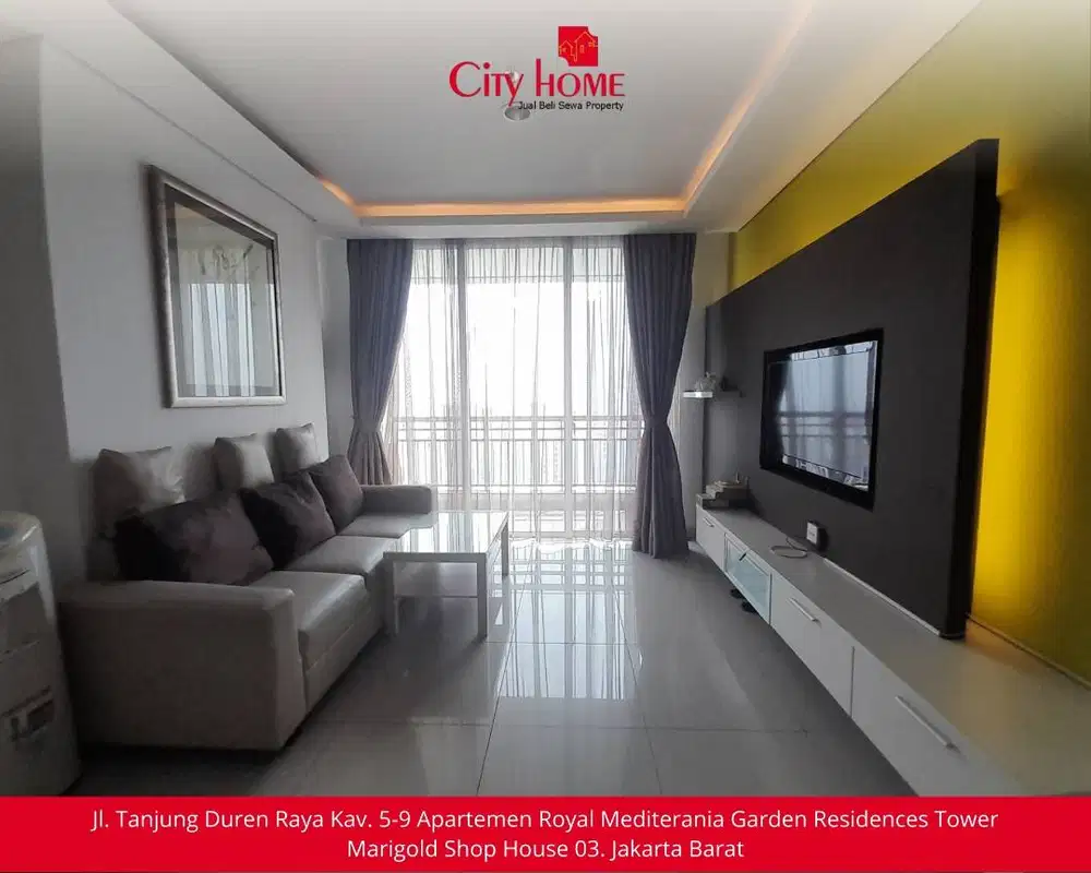 Disewakan apartemen Central Park furnished type 2 Bed room