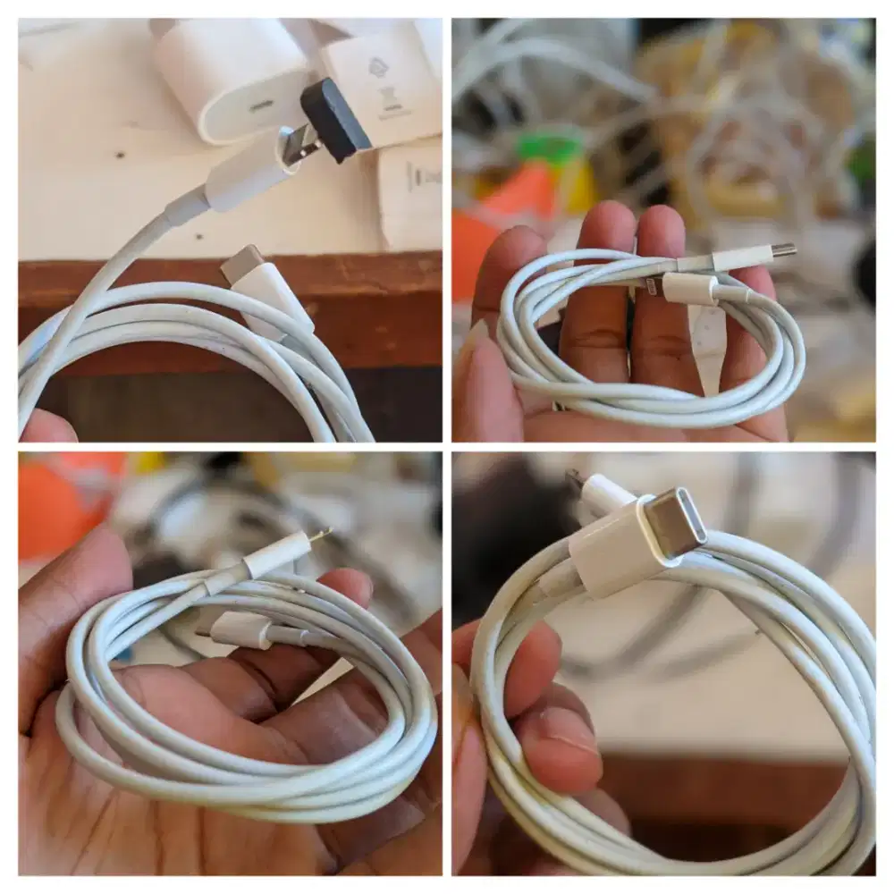 Kabel cas tali charger iPhone Ori asli