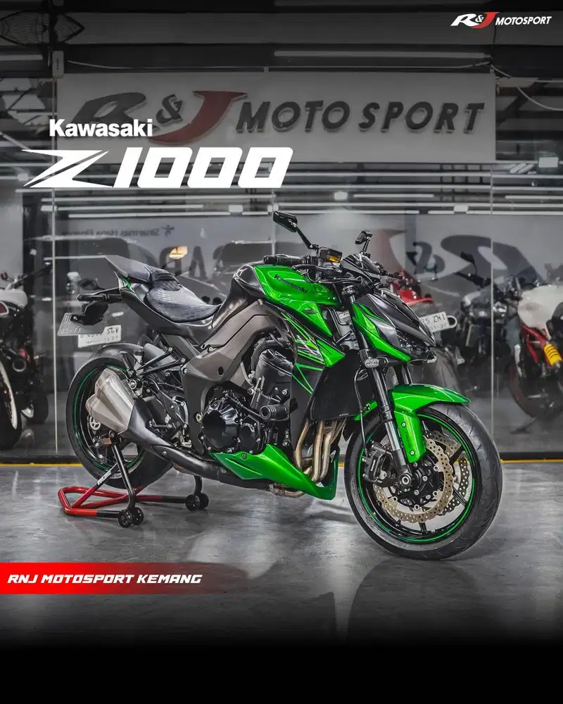 (Full Paper) Kawasaki Z1000 Sugomi Nik 2022 Odo 800an Like New Warna A