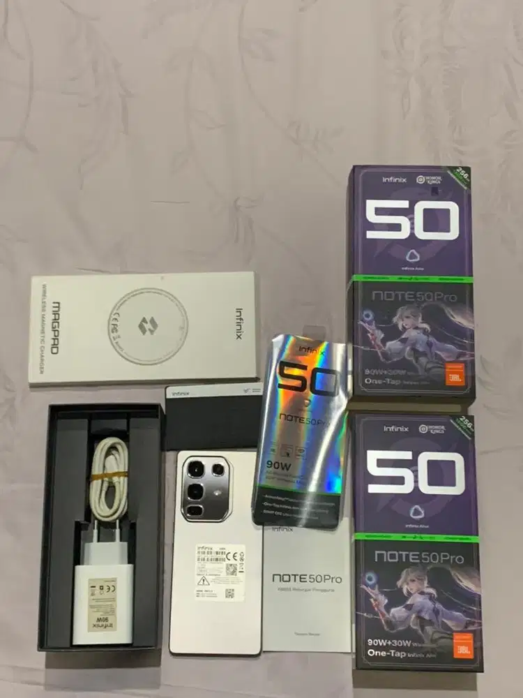 Infinix Note 50 Pro 8/256 Titanium Grey BACA DESKRIPSI