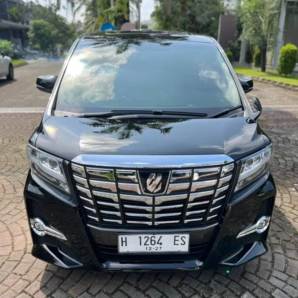 Toyota Alphard SC CBU Matic 2015 Plat H ISTIMEWA DP Minim Vellfire
