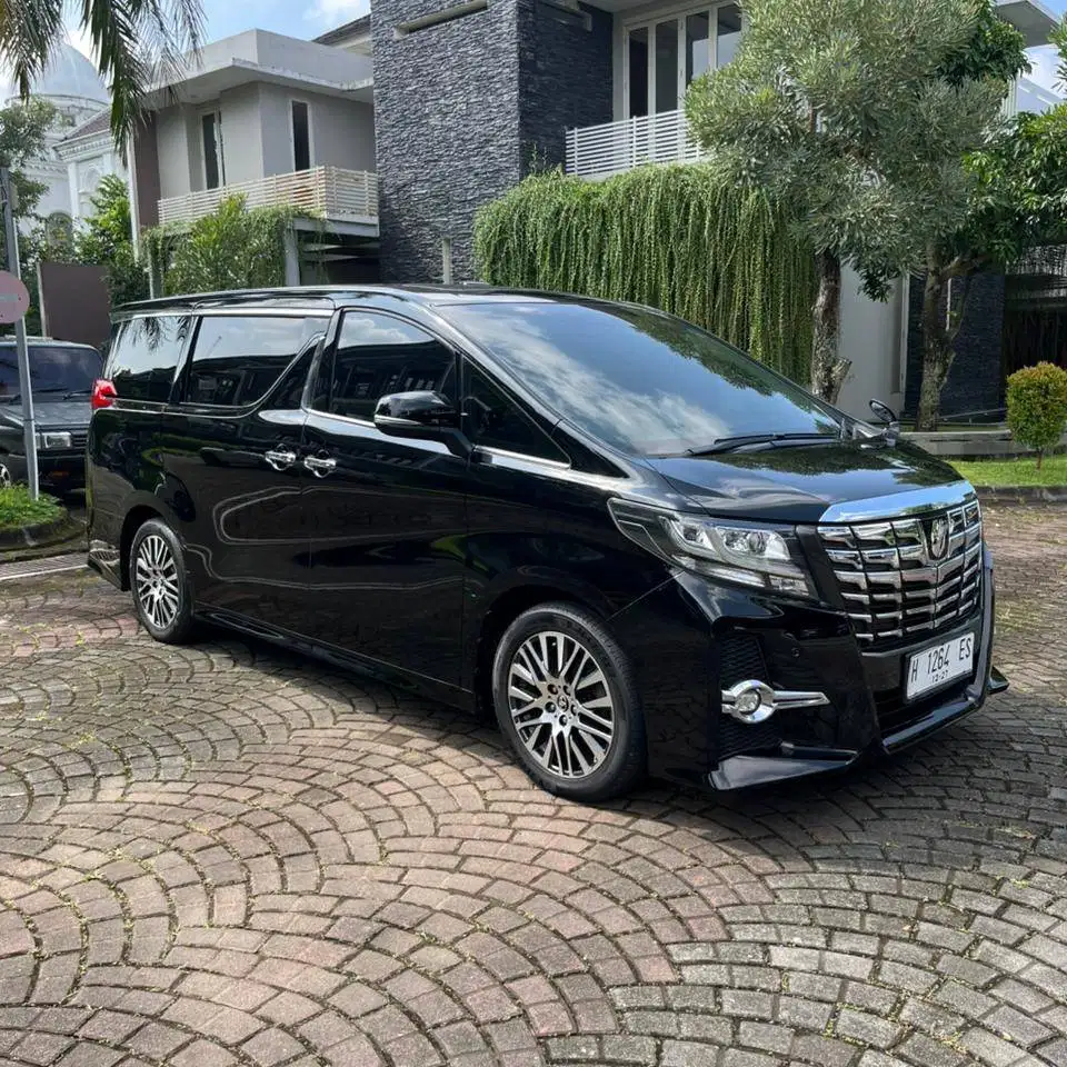 Toyota Alphard SC CBU Matic 2015 Plat H ISTIMEWA DP Minim Vellfire