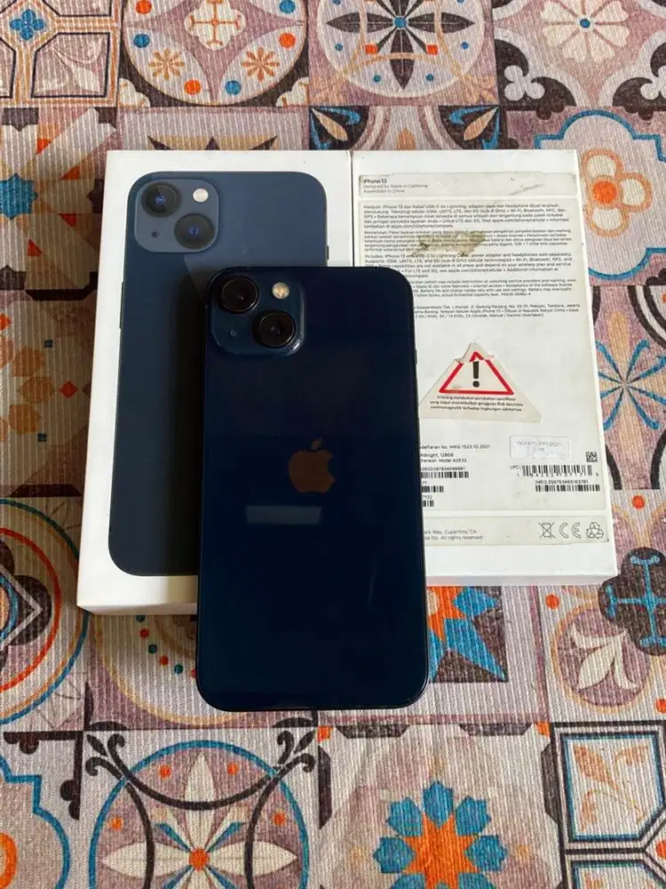 iPhone 13 128gb iBox Fullset Original No Minus