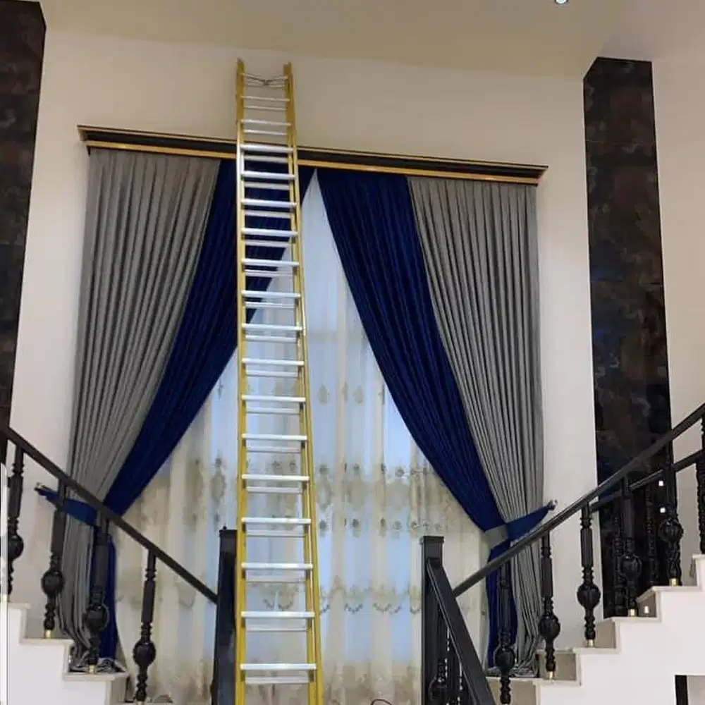 Tukang Tirai Gorden Jendela Gordyn Mewah Hordeng Model Terbaru Murah