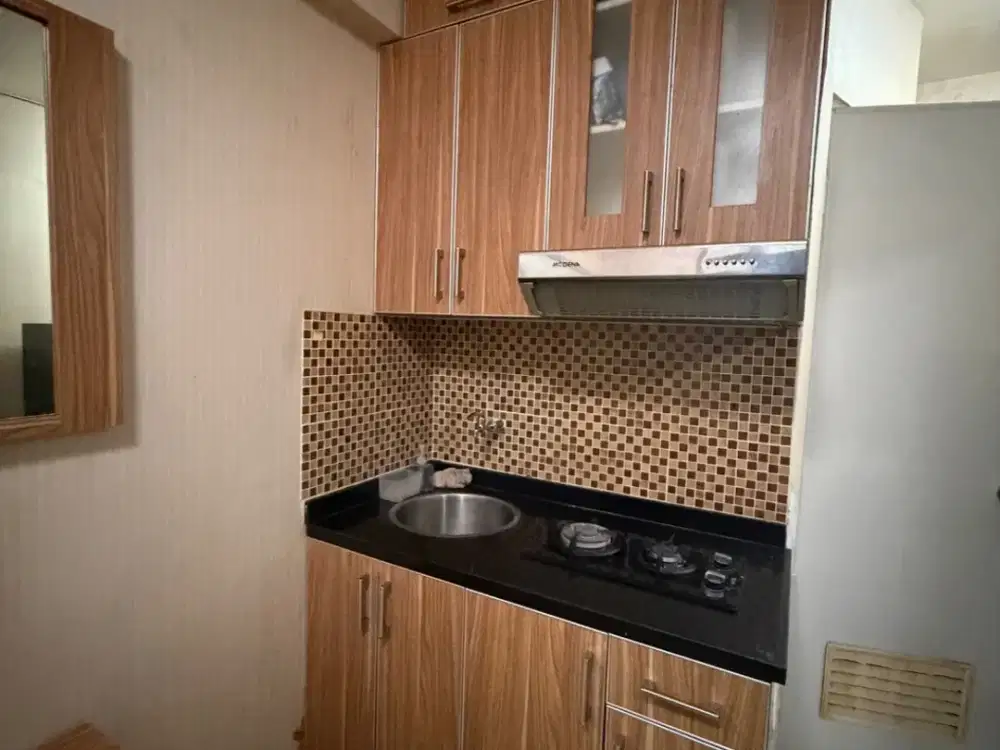 APARTEMEN GREEN PRAMUKA CITY 2 KAMAR LANTAI RENDAH TOWER BOUGENVILLE VIEW CITY JAKARTA PUSAT