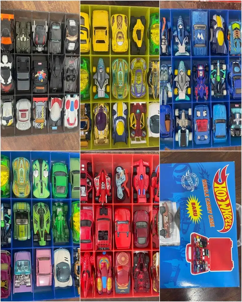 [BORONGAN] JUAL MURAH! Cars + Hot Wheels + Single Case Carry