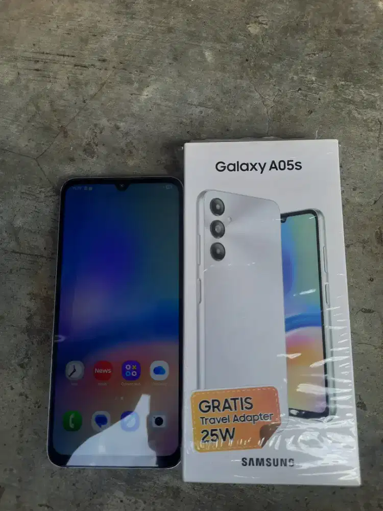 Samsung A05S, Ram 6/128 GB, Normal semua tidak ada minus, Fullshet