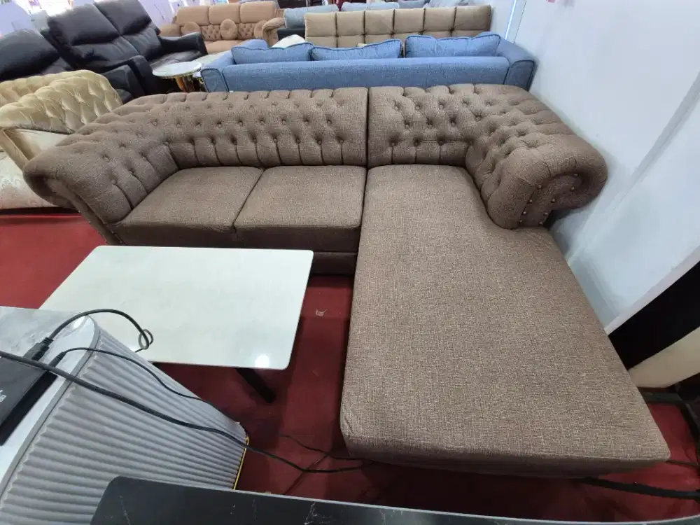 CREDIT SOFA MINIMALIS PROMO BUNGA 0% FREE 1KALI CICILAN