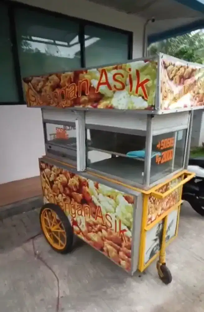 Dijual gerobak besi murah siapa cepat aja