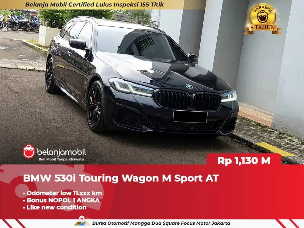 BMW 530i 530 i Touring Wagon M Sport AT 2023 2024 LOW KM 11RB