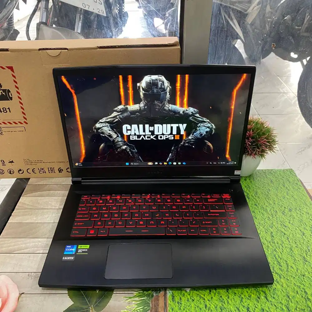 MSI Thin GF63 12UC Core i7-12650H RAM 24GB SSD 1TB+512GB RTX 3050 4GB