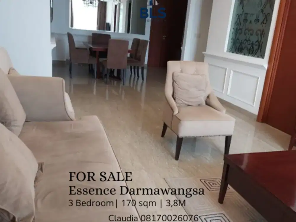 FOR SALE Apartment Essence Darmawangsa 3BR