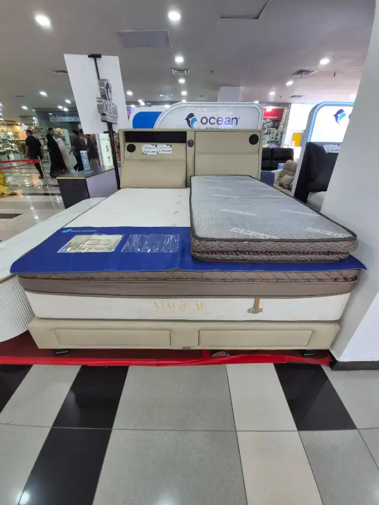 CREDIT SPRING BED OCEAN PROMO BUNGA 0% FREE 1KALI CICILAN