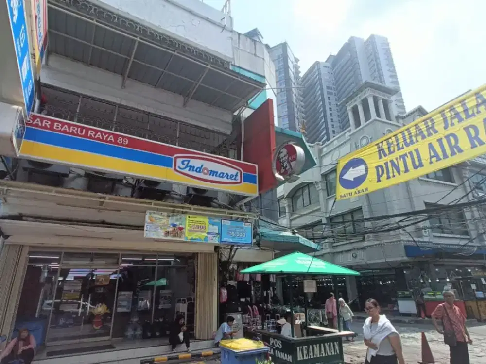 Beli Ruko Ini Auto Cuan Tiap Tahun Pasar Baru Jakarta Pusat Ruko 4 Lantai Ramai