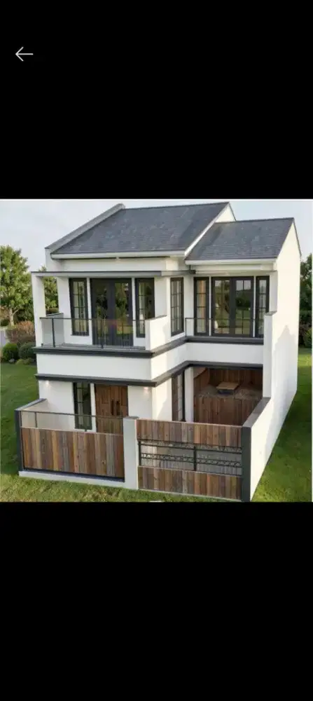 Jual Rumah Modern Minimalis Type 140/85
