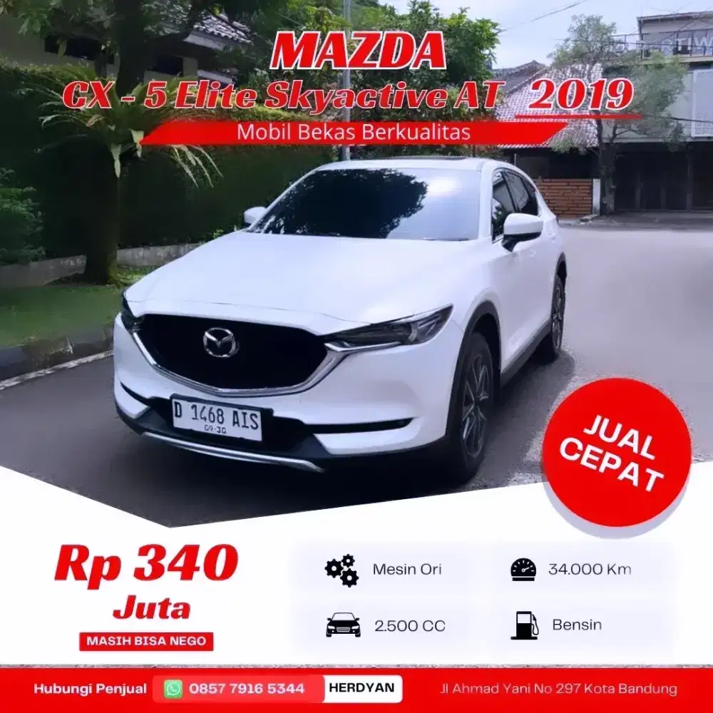 Mazda CX-5 2019 Bensin