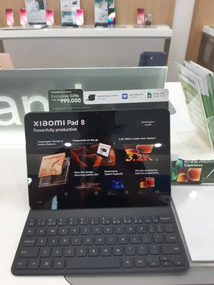 XIAOMI PAD 8 WITH KEYBOARD