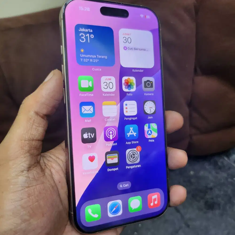 iphone 15 128gb ibox lengkap mulus ori