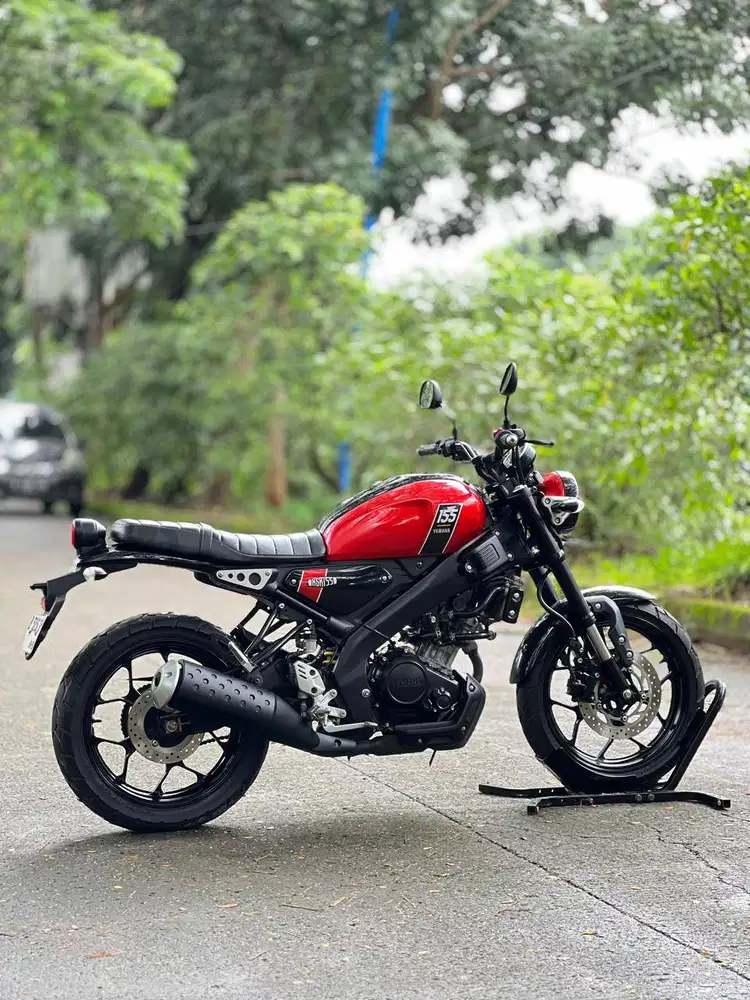 RASA BARU! YAMAHA XSR 155 2024 MERAH KM LOW PAJAK PANJANG SIAP PAKAI