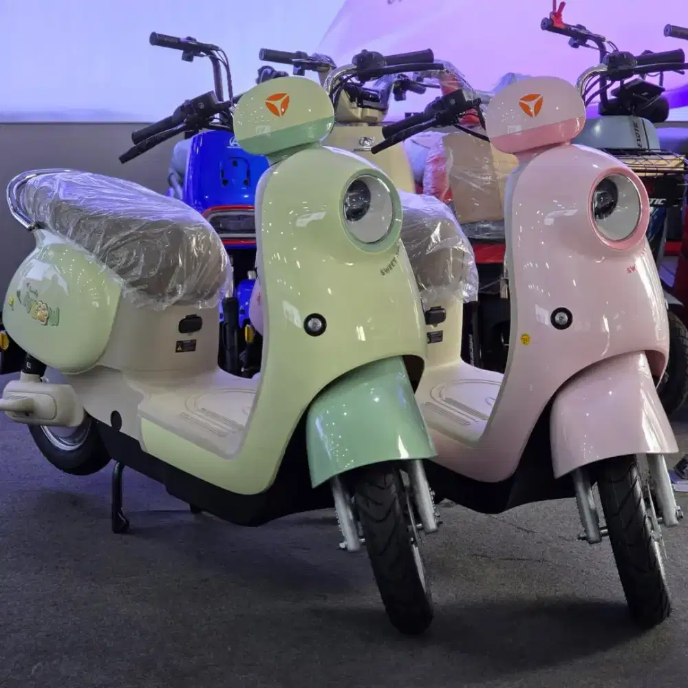 sepeda listrik terbaru yadea MIA warna super lengkap termurah 5jtan