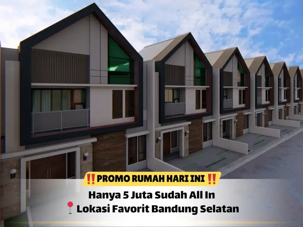 Hunian Modern Bandung Selatan – Bisa Dicicil !!