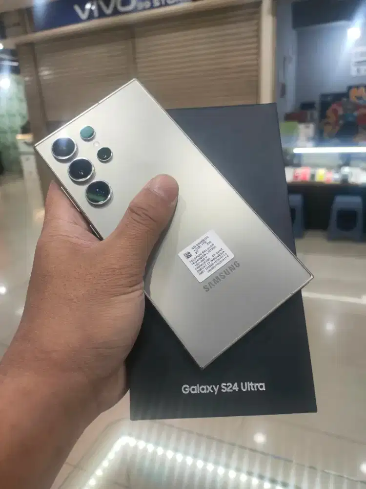 SAMSUNG S24 ULTRA 1tera FULLSET ORI SEN NO DENT NO MINUS