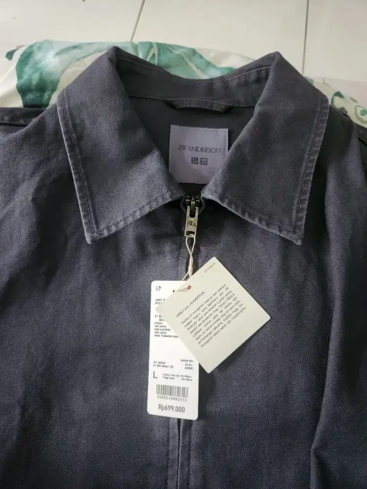 Jaket Blouson Ritsleting, JW Anderson X Uniqlo