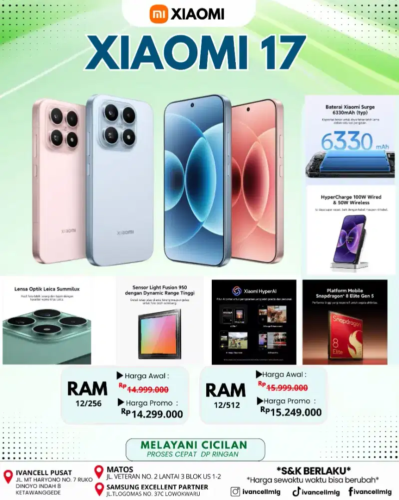 XIOMI 17 12/256 NEW FLAGSIP JOSJIS