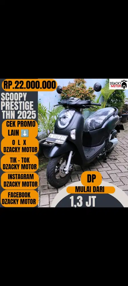 SCOOPY PRESTIGE 2025  SECOND LIKE NEW