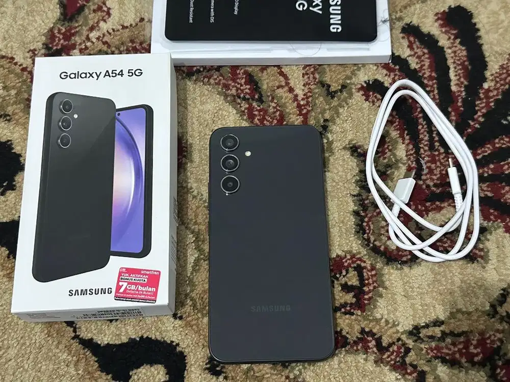 Samsung Galaxy A54 5G 8/256Gb Black SEIN Fulset Ori Siap Pakai Nominus