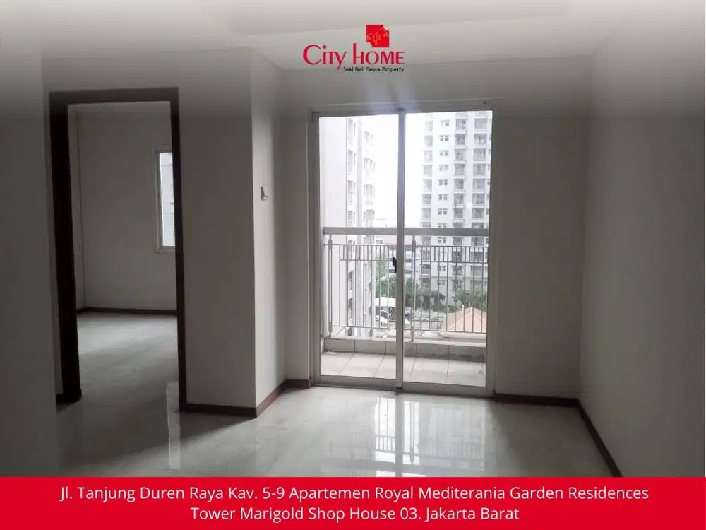 Jual Apartemen Unfurnished di Royal Mediterania Garden Residences