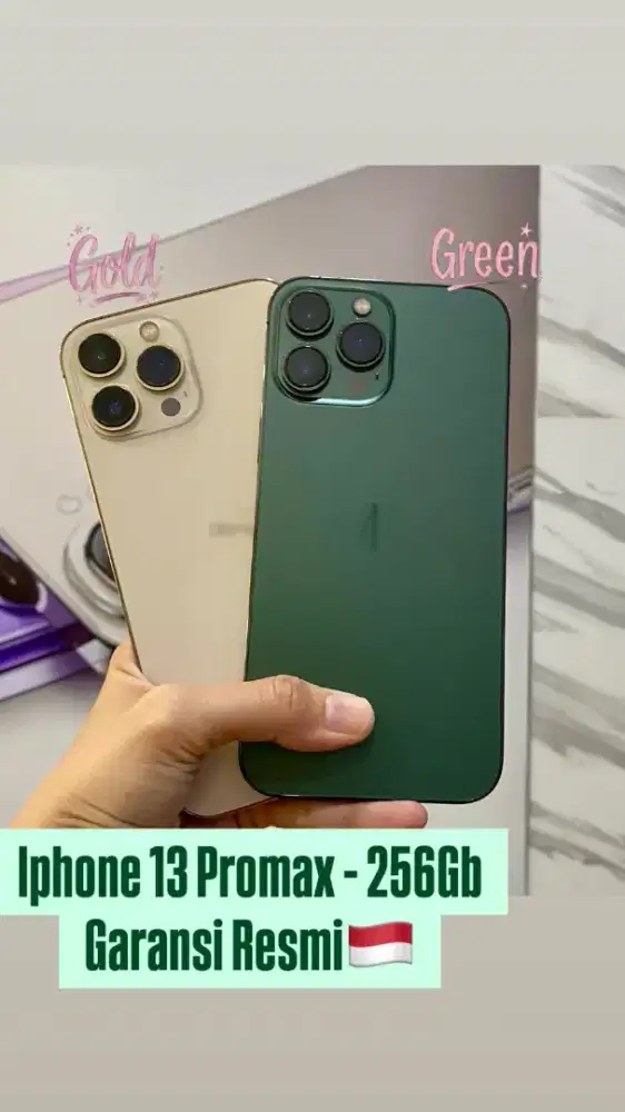 Iphone 13 promax 256gb ibox