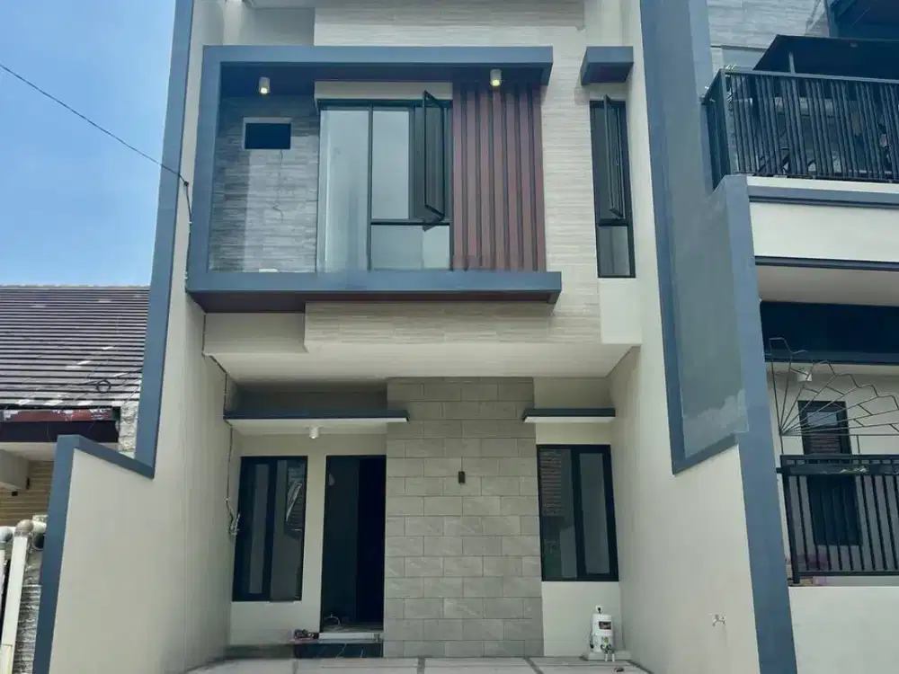 DIjual rumah baru minimalis wisma mukti klampis