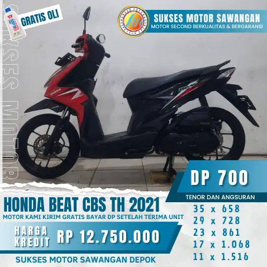 (SUKSES MOTOR) JUAL,BELI,TUKAR TAMBAH DAN BISA FREE ANTAR JABODETABEK
