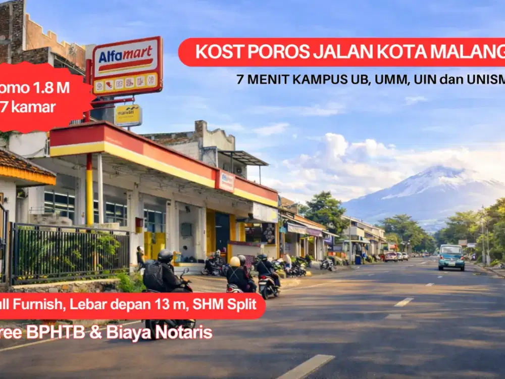 Kost Eksklusif Strategis Kota Malang Dekat UB, UIN, UMM