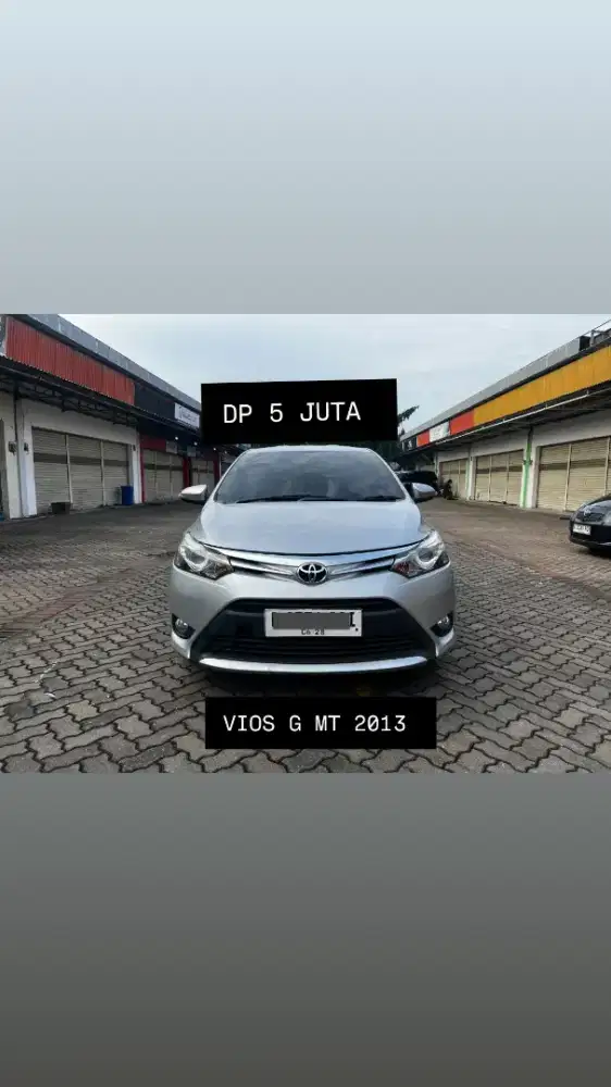 DP 5JT VIOS G MT 2013 FACELIFT SILVER EDITION