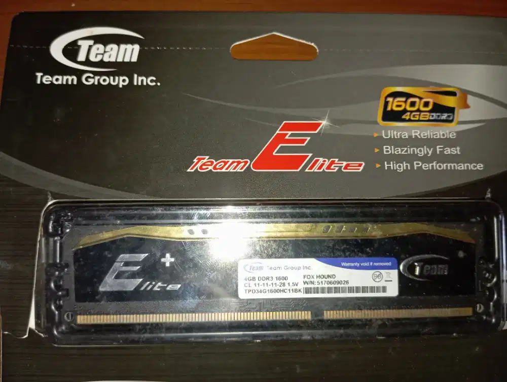 Dijual RAM 4GB DDR3